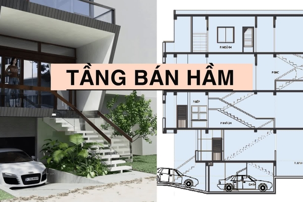 Có nên thiết kế nhà có tầng bán hầm hay không?
