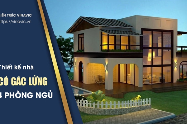 Những mẫu nhà gác lửng hiện đại và những lưu ý khi thiết kế