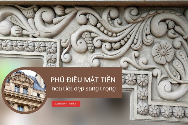 Gợi ý 58+ mẫu phù điêu mặt tiền họa tiết đẹp sang trọng