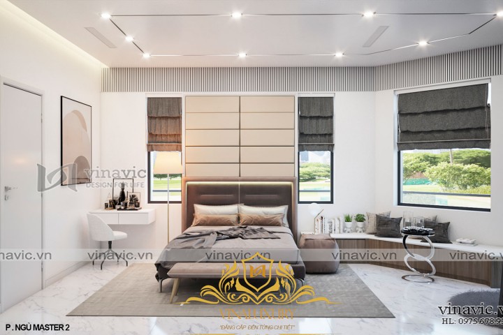 Mẫu nội thất phong cách hiện đại ở Sơn La NT2014