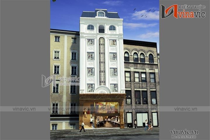 Mẫu thiết kế khách sạn văn phòng đẹp KSVP13