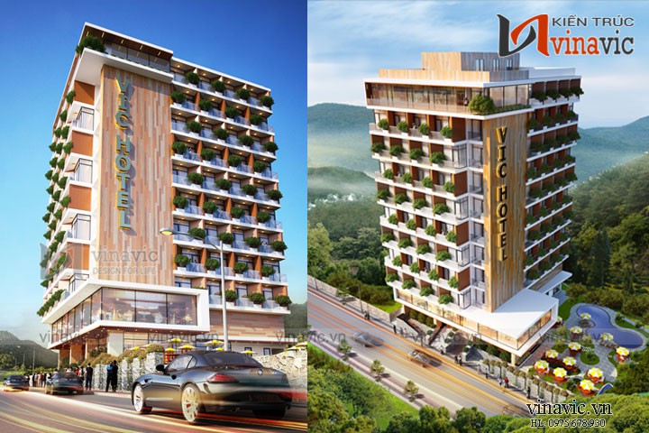 Thiết kế khách sạn hiện đại tiêu chuẩn 4 sao trên đỉnh Tam Đảo KSVP18