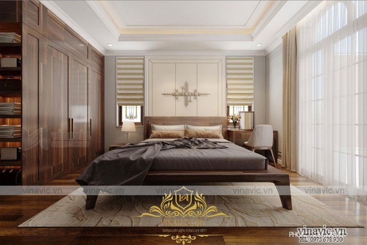 Mẫu thiết kế Phong cách nội thất hiện đại tối giản đẹp cho biệt thự BT2019 