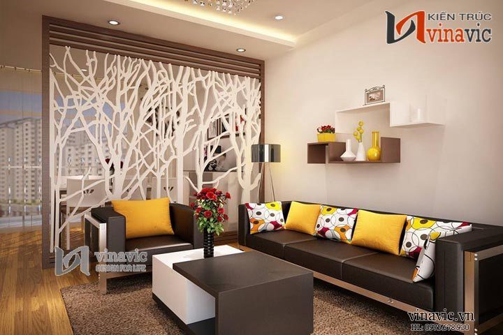 Nội thất NTO1404 biến không gian sống thành bức tranh nghệ thuật