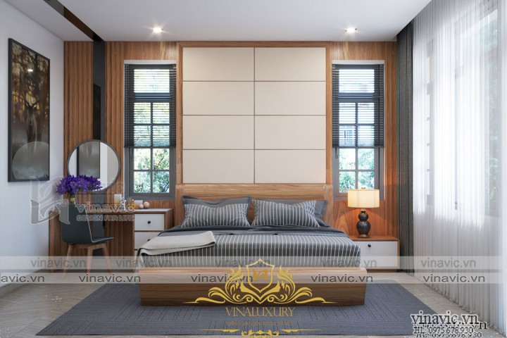Nội thất biệt thự hiện đại cho anh Tịnh- Bình Phước NT2015