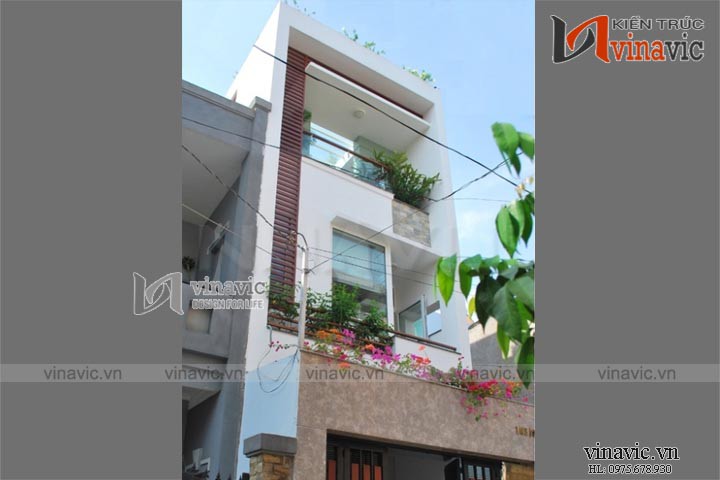 Xây nhà trọn gói công trình nhà phố 3 tầng TCNP01