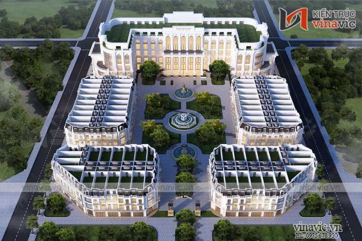 Thiết kế hotel & Shop house tại Thành Phố Bắc Giang