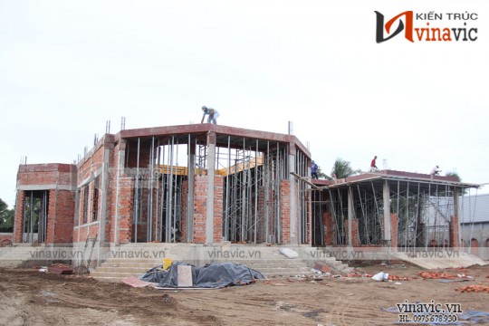 Hoàn thiện mẫu dinh thự đẳng cấp tại Cù lao Dung- Sóc Trăng