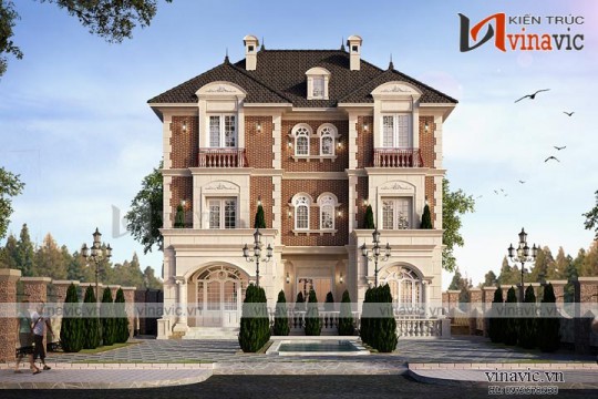 Biệt thự cổ kính sang trọng 400m2 3 tầng ở Hải Phòng mức đầu tư dự kiến 3 tỷ BT1649