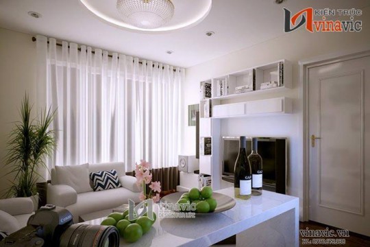 Phong cách hiện đại trẻ trung của nội thất biệt thự NTB1404