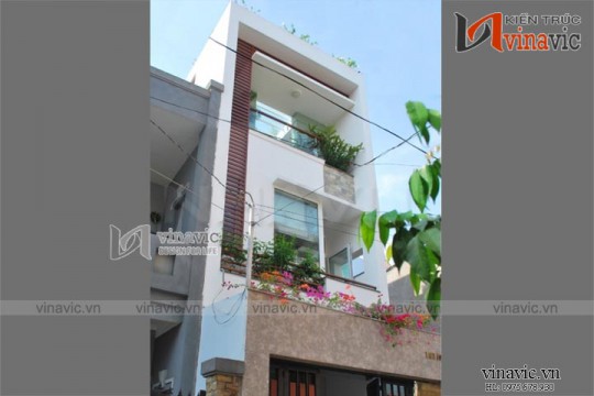 Xây nhà trọn gói công trình nhà phố 3 tầng TCNP01