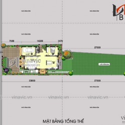 Mẫu nhà 100m2 3 tầng 4 phòng ngủ mặt tiền 8m dự kiến đầu tư 1,7 tỷ BT1488