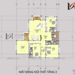 Biệt thự 2 mặt tiền 3 tầng 400m2 thiết kế sang trọng và hiện đại BT1496