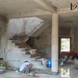 Xây nhà biệt thự trọn gói công trình biệt thự 2 tầng TCBT1449