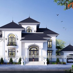 Biệt thự 350m2 4 phòng ngủ 2 tầng 1 lửng mức đầu tư 2.5 tỷ ở Phú Thọ BT1903