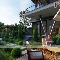 Biệt thự hiện đại có hồ bơi kiểu singapore ở Quảng Bình