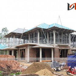 Hoàn thiện mẫu biệt thự hiện đại đẹp ở Sầm Sơn TCBT1828