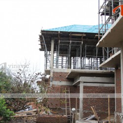 Hoàn thiện mẫu biệt thự hiện đại đẹp ở Sầm Sơn TCBT1828