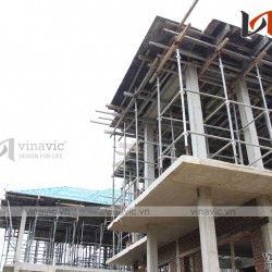 Hoàn thiện mẫu biệt thự hiện đại đẹp ở Sầm Sơn TCBT1828