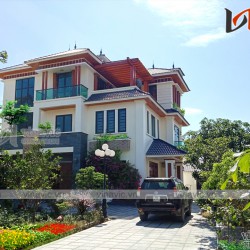 Mẫu thiết kế nhà mặt tiền 12m đẹp diện tích 170m2 Ninh Bình TCBT1663