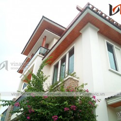 Mẫu thiết kế nhà mặt tiền 12m đẹp diện tích 170m2 Ninh Bình TCBT1663