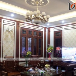 Thi công hoàn thiện kiến trúc nội thất sân vườn Biệt Thự Phủ Lý Hà Nam BT1654