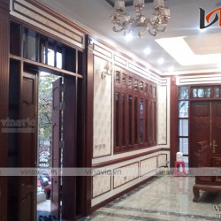 Thi công hoàn thiện kiến trúc nội thất sân vườn Biệt Thự Phủ Lý Hà Nam BT1654