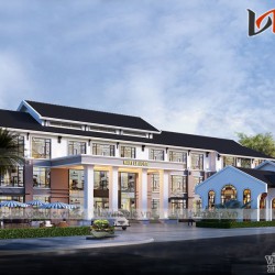 Thiết Kế Khách Sạn Đẹp, Nhà Hàng, Barcigar Nhật Lệ tại TP Đồng Hới