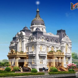 Lâu đài cung điện cổ điển xa hoa lộng lẫy đẳng cấp doanh nhân LDDT1903