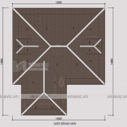 Nhà vuông 300m2 3 phòng ngủ 2 tầng mặt tiền 15m ở Sơn La BT1901
