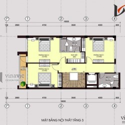 Biệt thự nhà ống đẹp 5 tầng thiết kế sang trọng và hiện đại NO1448