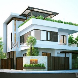 Biệt thự hiện đại thiết kế sang trọng 2 mặt tiền BTCC1428