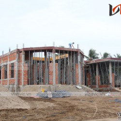 Hoàn thiện mẫu dinh thự đẳng cấp tại Cù lao Dung- Sóc Trăng