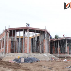 Hoàn thiện mẫu dinh thự đẳng cấp tại Cù lao Dung- Sóc Trăng