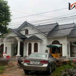Hoàn thiện công trình biệt thự 1 tầng tân cổ điển quý phái TCBT1676