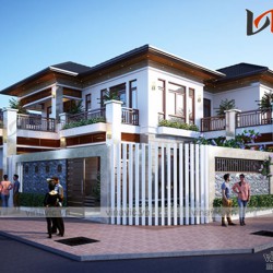 Biệt thự 2 tầng 160m2 ở Thành phố Vinh- Nghệ An BT1672