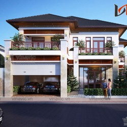 Biệt thự 2 tầng 160m2 ở Thành phố Vinh- Nghệ An BT1672