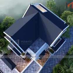 Thiết kế nhà phố 3 tầng kích thước 8x10m BT1834