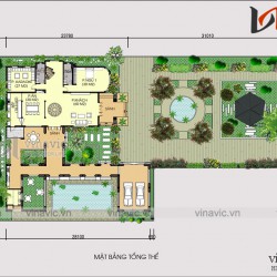 Mẫu thiết kế biệt thự 3 tầng cao cấp ở Đảo Phú Quốc- Kiên Giang BT1699