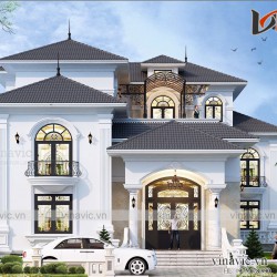 Mẫu nhà đẹp 2 tầng hiện đại sang trọng và đẳng cấp ở Bình Dương BT2016