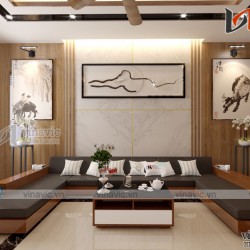 Mẫu nhà ống rộng 5m dài 16m thiết kế 3 tầng diện tích 80m2 NO1820
