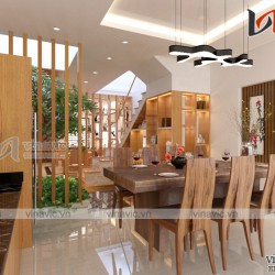 Mẫu nhà ống rộng 5m dài 16m thiết kế 3 tầng diện tích 80m2 NO1820