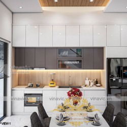 Mẫu nội thất phong cách hiện đại ở Sơn La NT2014