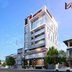 Mẫu thiết kế khách sạn văn phòng đẹp KSVP03