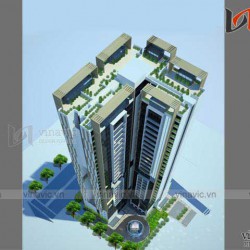 Mẫu thiết kế khách sạn văn phòng đẹp KSVP07