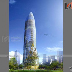 Mẫu thiết kế khách sạn văn phòng đẹp KSVP08