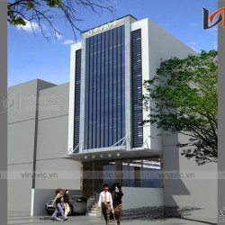 Mẫu thiết kế khách sạn văn phòng đẹp KSVP09