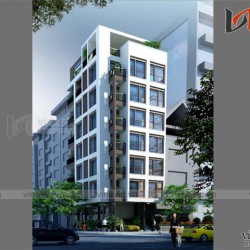 Mẫu thiết kế khách sạn văn phòng đẹp KSVP12
