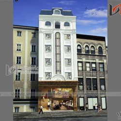 Mẫu thiết kế khách sạn văn phòng đẹp KSVP13