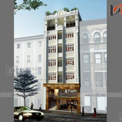 Mẫu thiết kế khách sạn văn phòng đẹp KSVP13